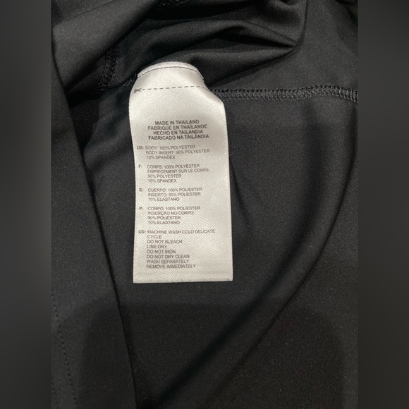 Adidas Black and Brown Striped Long Sleeve Top - Picture 6 of 12